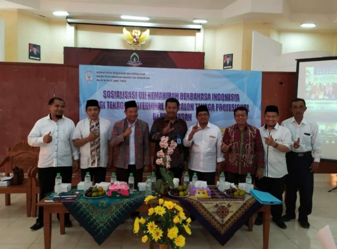 Sosialisasi UKBI TOEFLnya Bahasa Indonesia di IAIN Madura