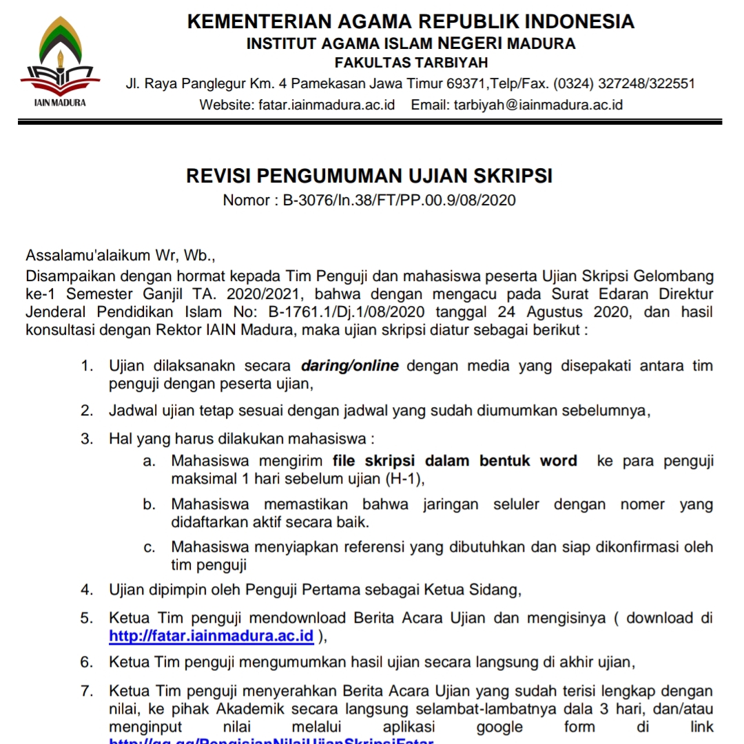 ( REVISI )TEKNIS PELAKSANAAN UJIAN SKRIPSI GEL 1 GANJIL 2020/2021